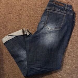 Women's Classic Blue Boot Cut Jeans